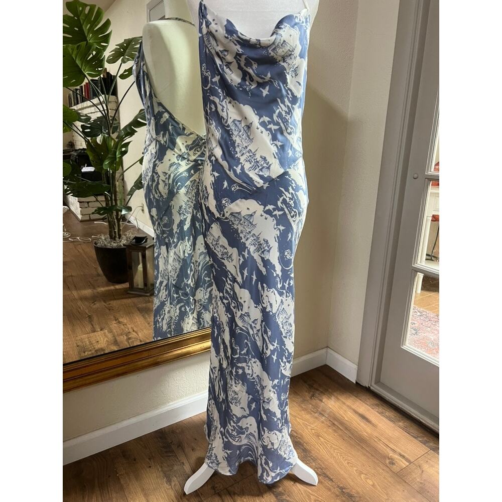 Reformation Women's Torin Silk Dress Size Medium Torin